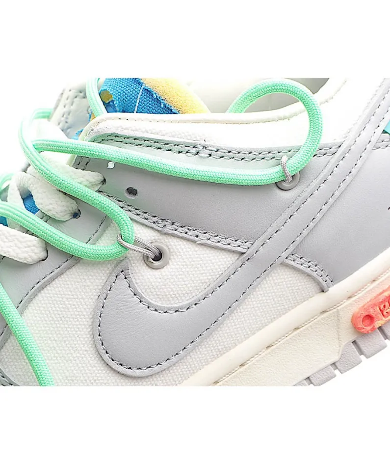 Nike SB Dunk OFF-WHITE Off-White Green Blue
