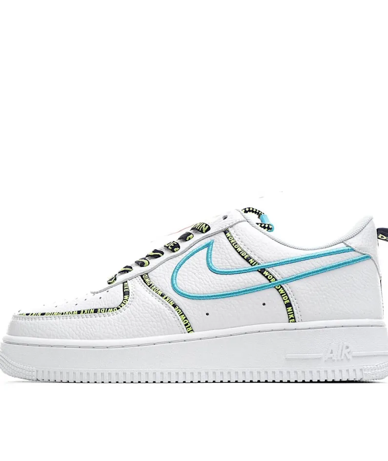 Nike Air Force 107 Low “World Wide”白蓝  