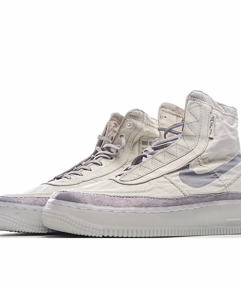 Nike Air Force 1 Shell WMNS 灰紫 