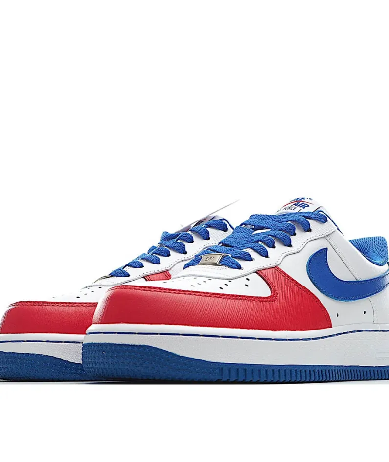 Nike Air Force 1 Low White Red Blue