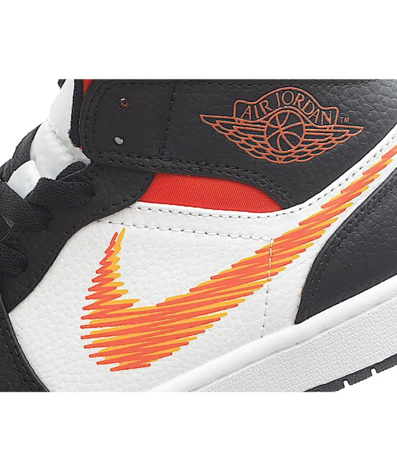 Air Jordan 1 Mid 'Zig Zag Swoosh'