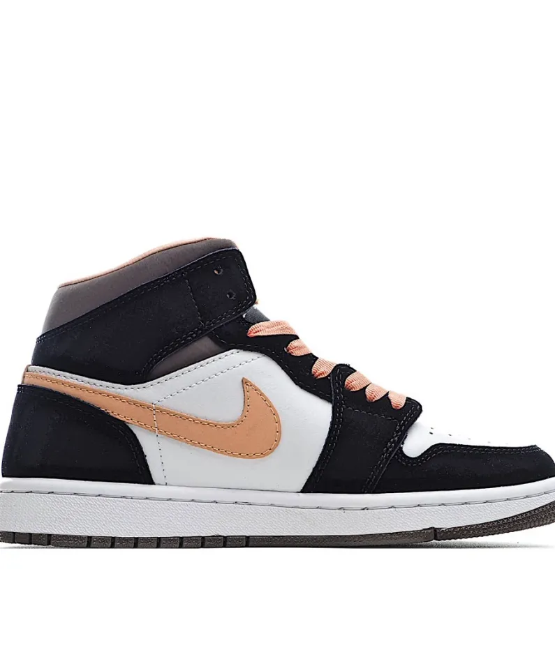 Wmns Air Jordan 1 Mid SE 'Peach Mocha'