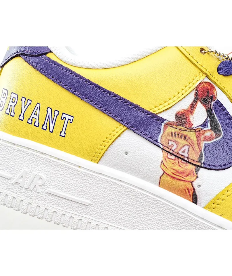 Nike Air Force 107 Purple Sneakers