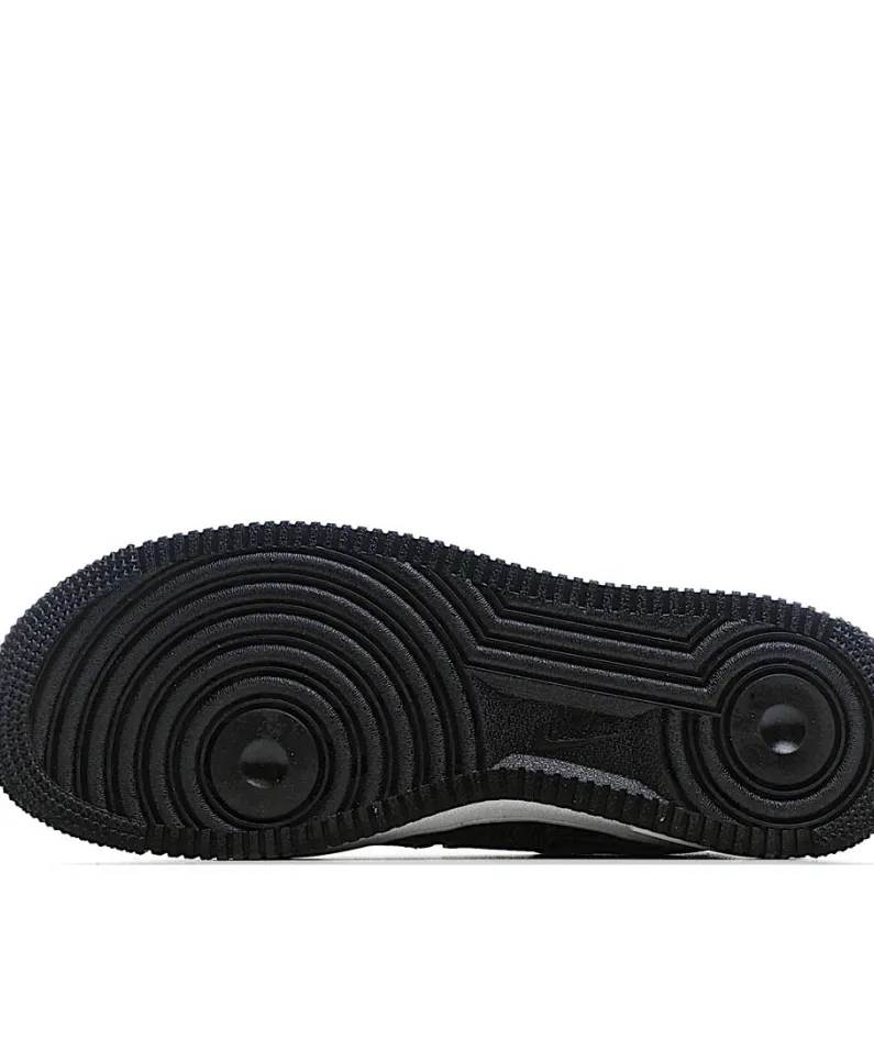Nike Air Force 1 07 Premium Black Grey 3M Reflective