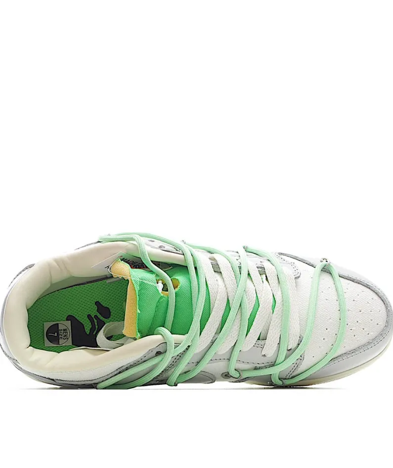 Nike 0ff-White x Nike Dunk Low "02 of 50" OW White Grey