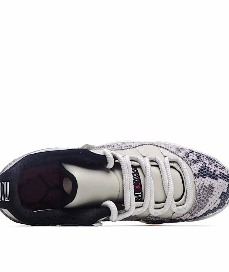 Air Jordan 11 Retro Low 'Light Bone Snakeskin'