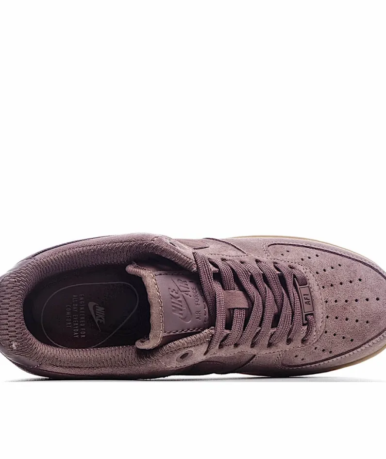 Nike Air Force 1 07 Low Top Sneakers Dark Pink