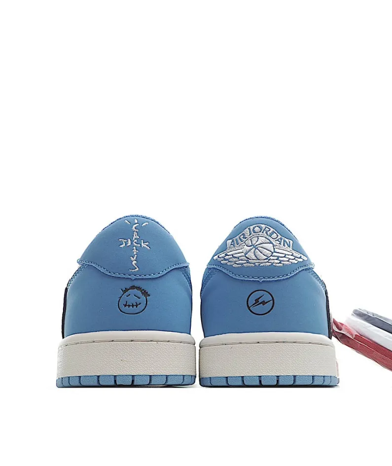 Travis Scott x Air Jordan AJ1 Low TS joint undercut low-top sneakers DH3277-109
