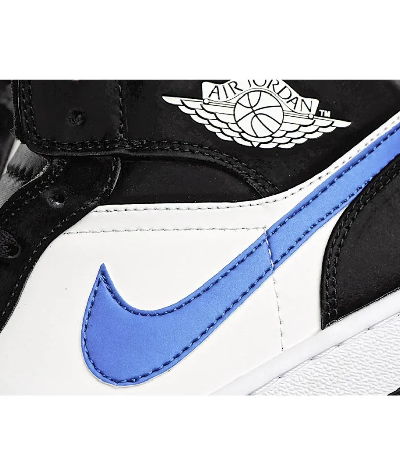 Air Jordan 1 Mid GS 'Black Racer Blue'