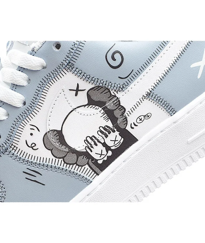KAWS x Nike Air Force 1 Low Low-Top Sneakers