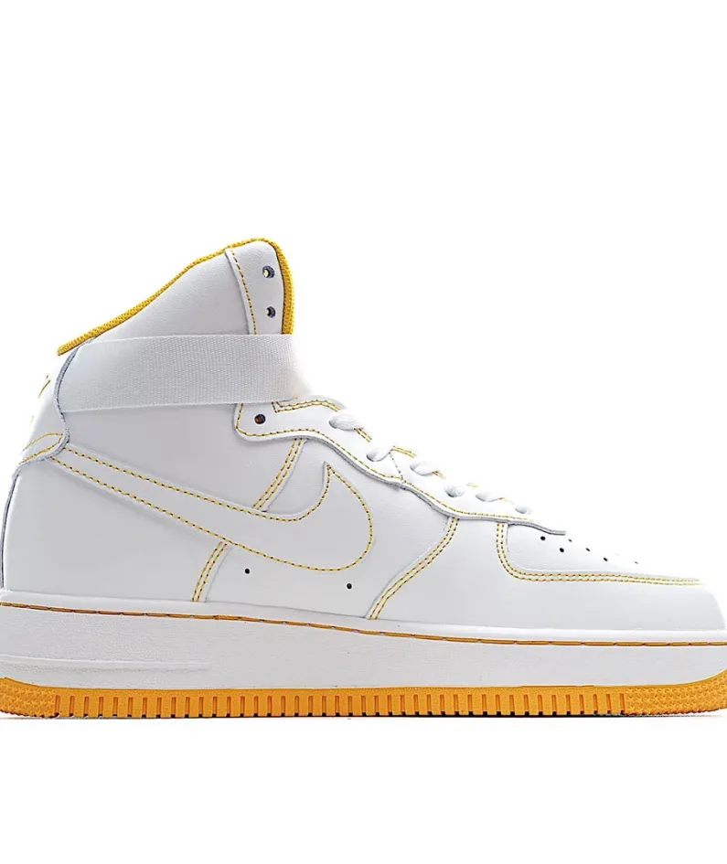 Nike Air Force 1 High 07 White and Orange