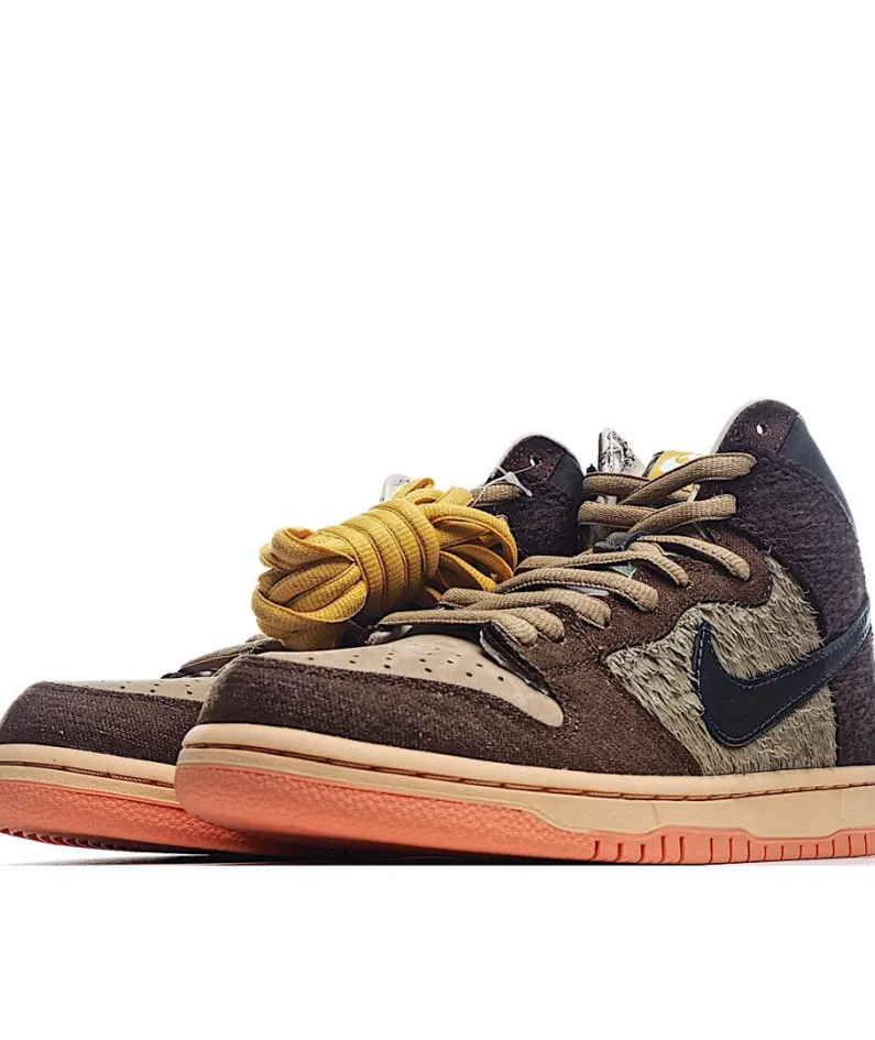 Concepts X Nike SB Dunk High Pro QS Mallard棕绿 