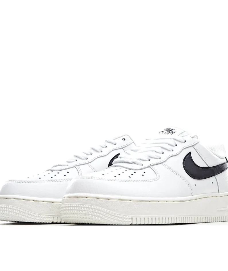 Nike Air Force 107 Beige and Black