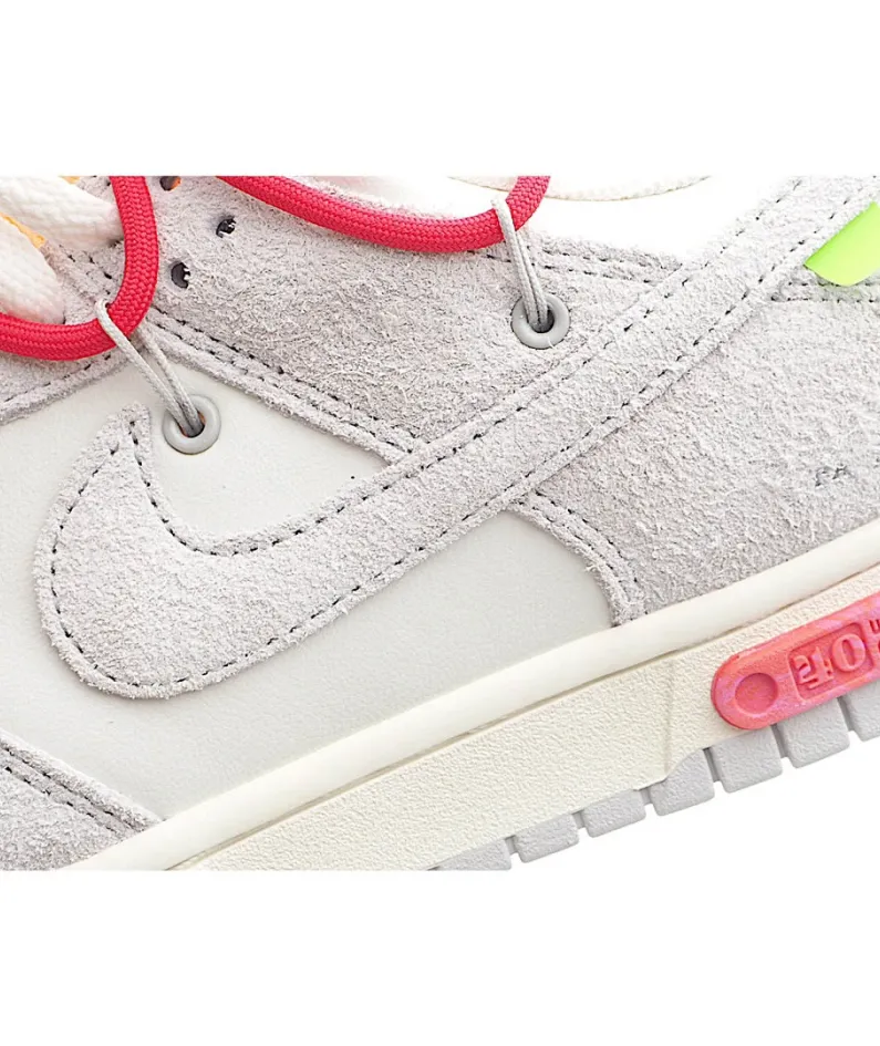 Off-White x Nike Dunk Low '12 of 50' OW Sneakers