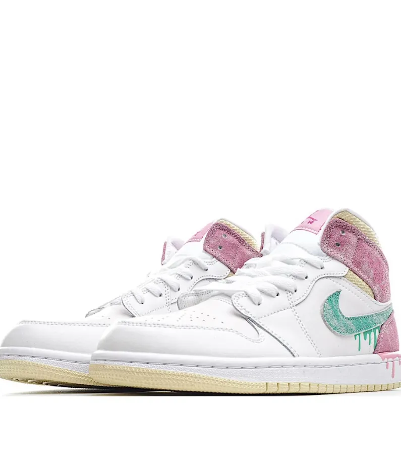 Air Jordan 1 Mid SE PS 'Ice Cream'