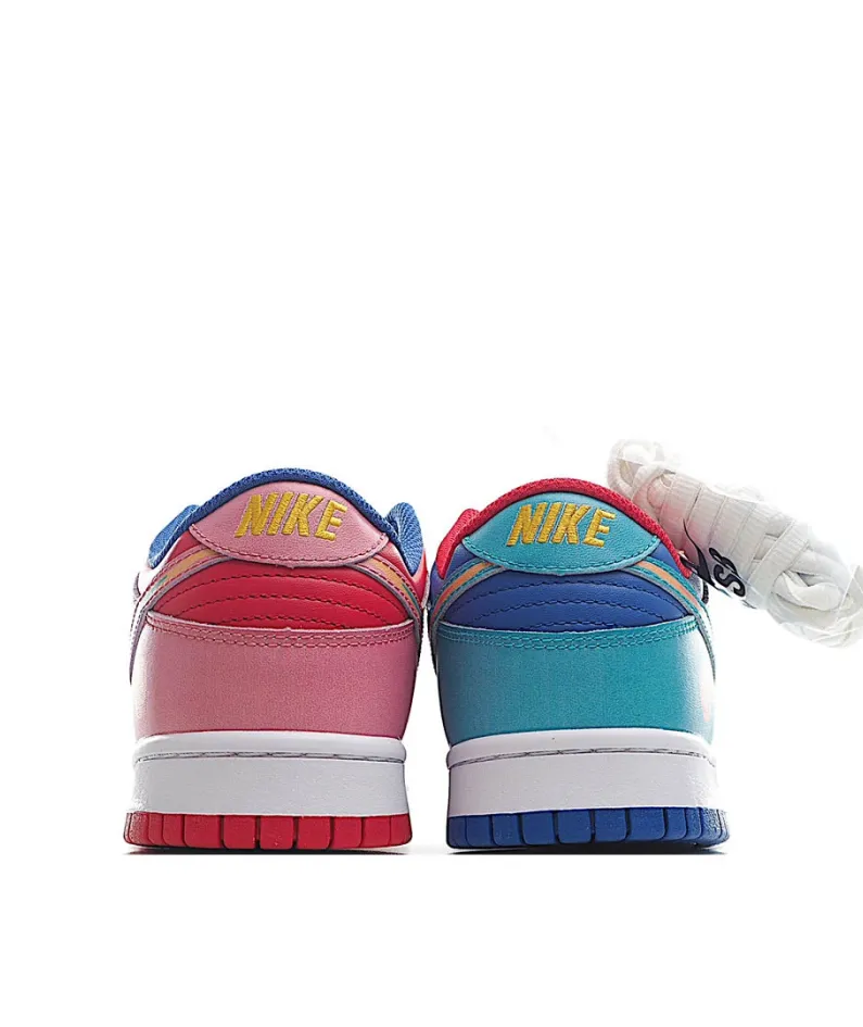Cactusplantfleamarket x Nike Dunk Low Rainbow Low Top Sneakers
