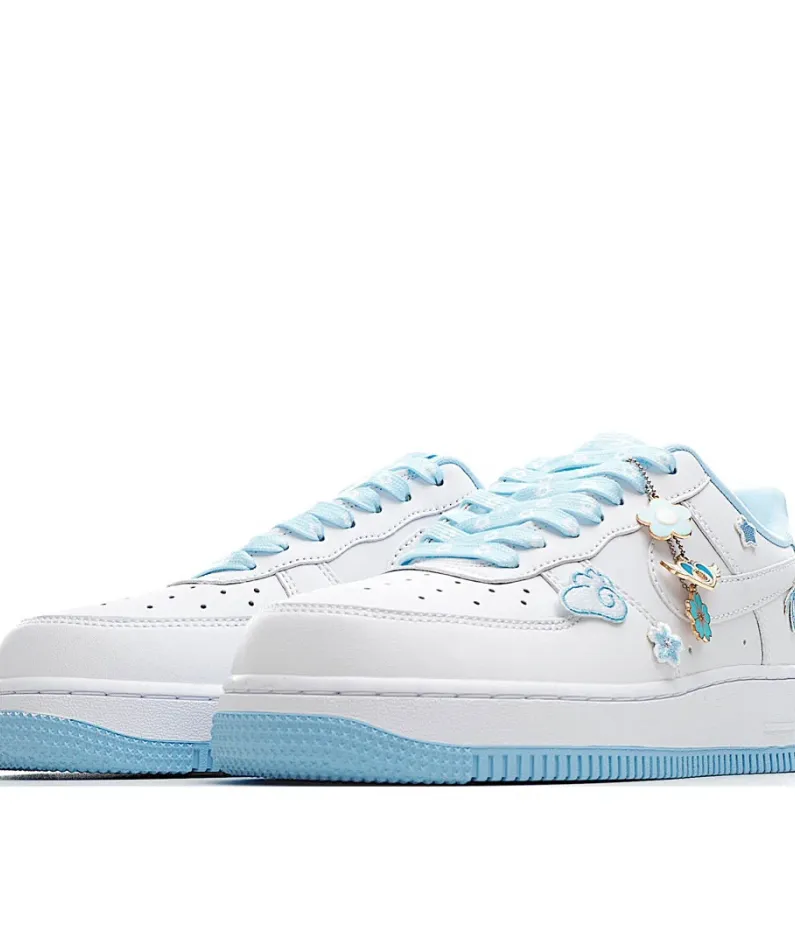 Nike Air Force 1 Low White and Blue