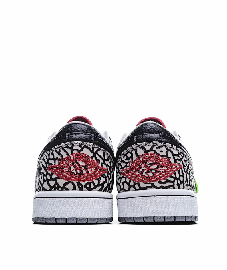 Air Jordan 1 Phat Low 'Black Cement'