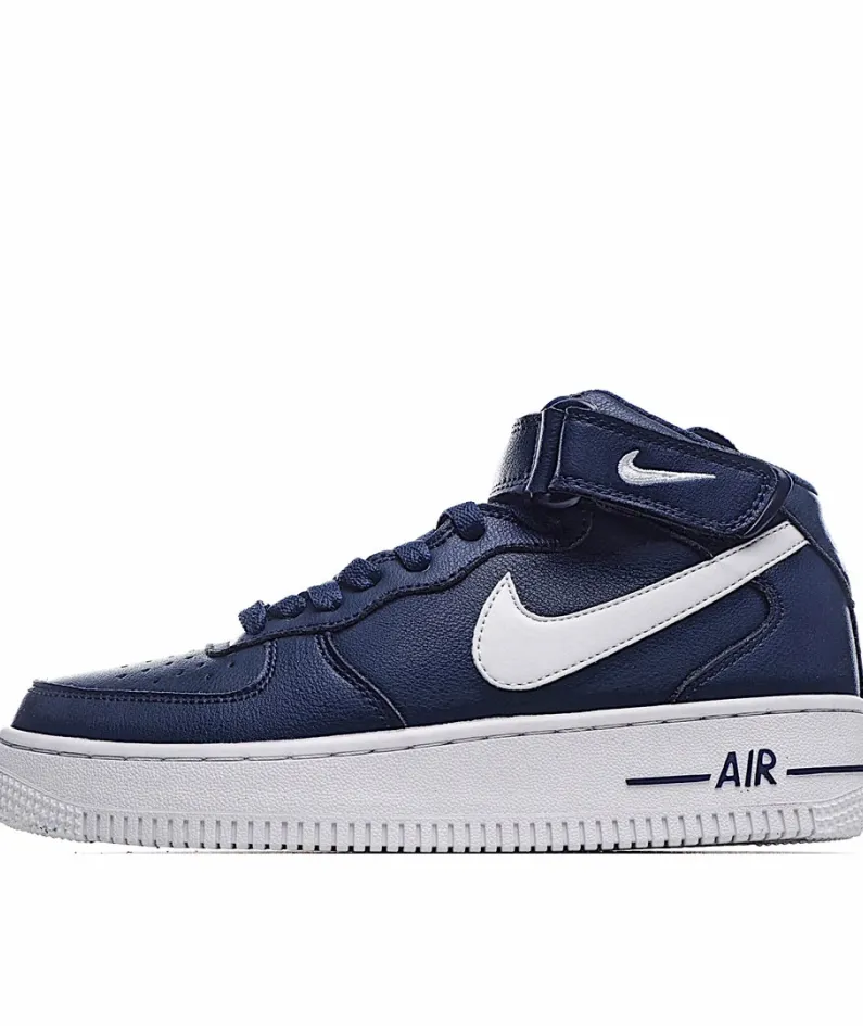 Nike Air Force 1 Dark Blue and White