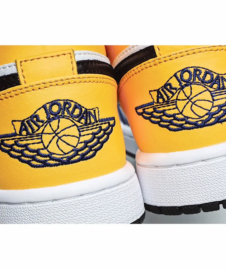 Air Jordan 1 Low 'White Deep Royal Blue'