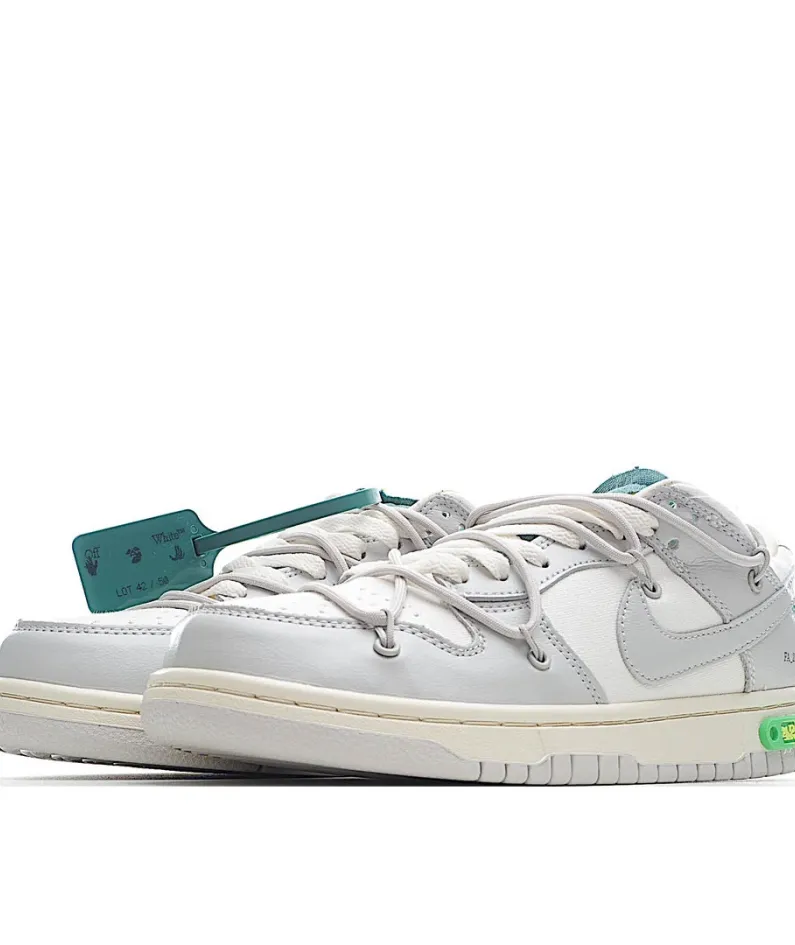 Off-White x Nike Dunk Low '12 of 50' OW Sneakers