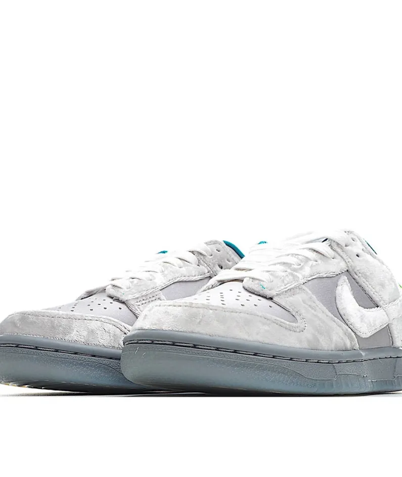 Nike Dunk Low ICE White and Grey Sneakers