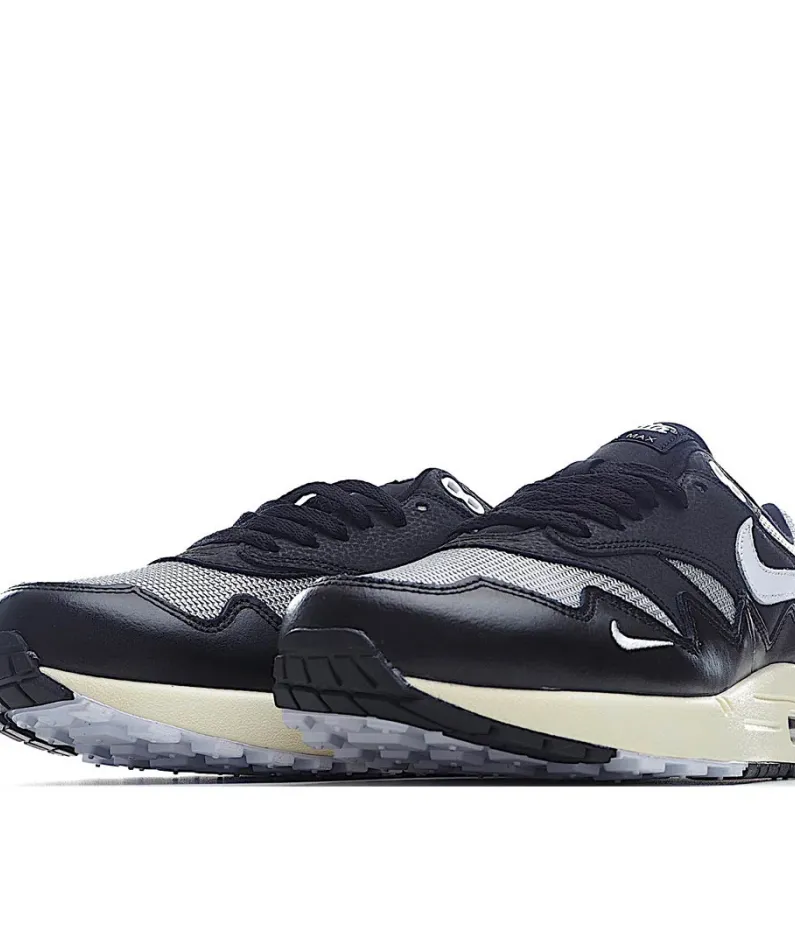 Patta x Nike Air Max 1 Running Shoe Black And White