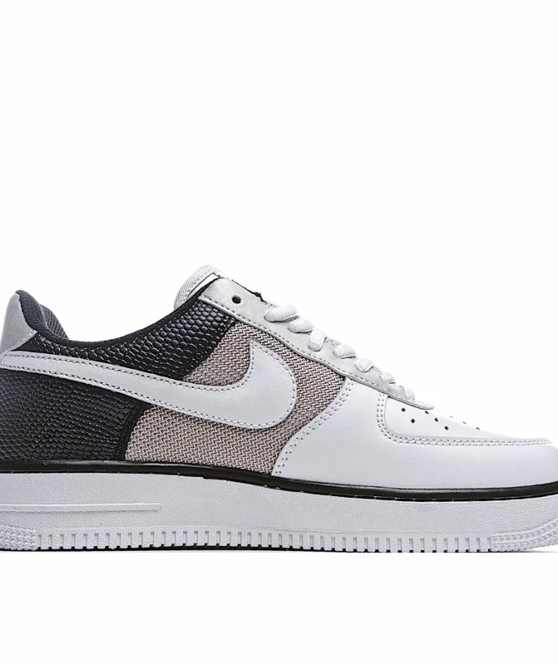 Nike Air Force 1 Low Grey Black Gold