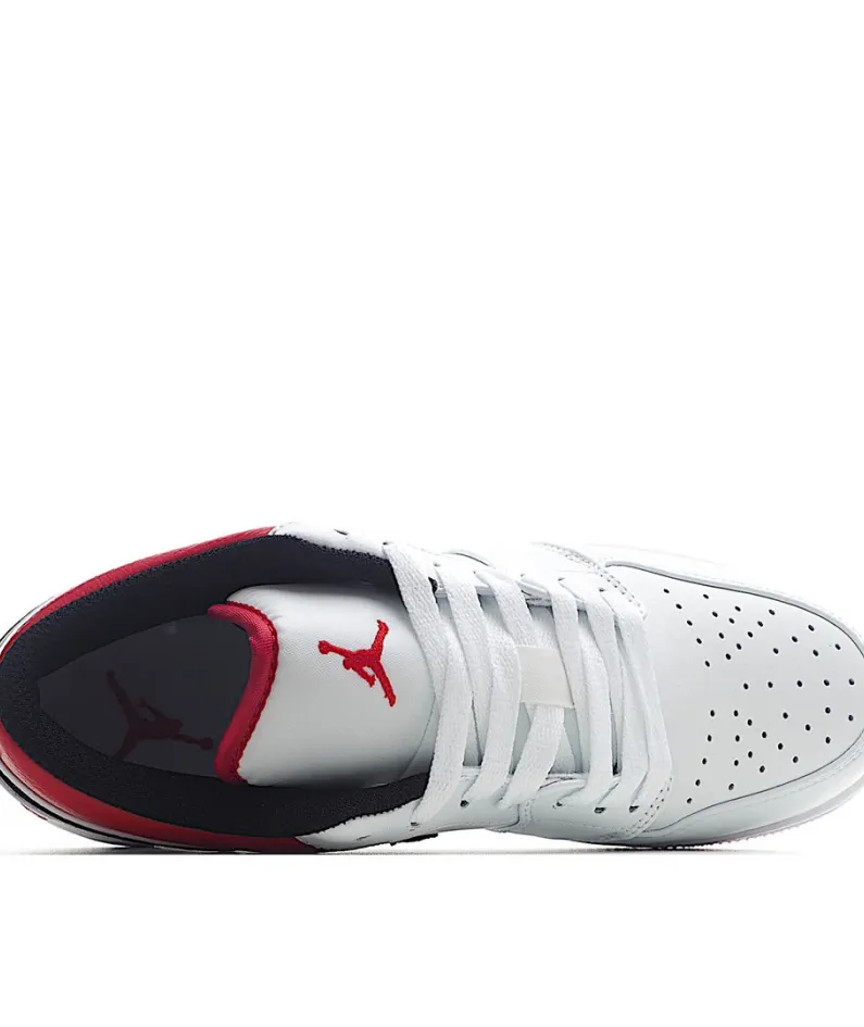 Air Jordan 1 Low 'White University Red'