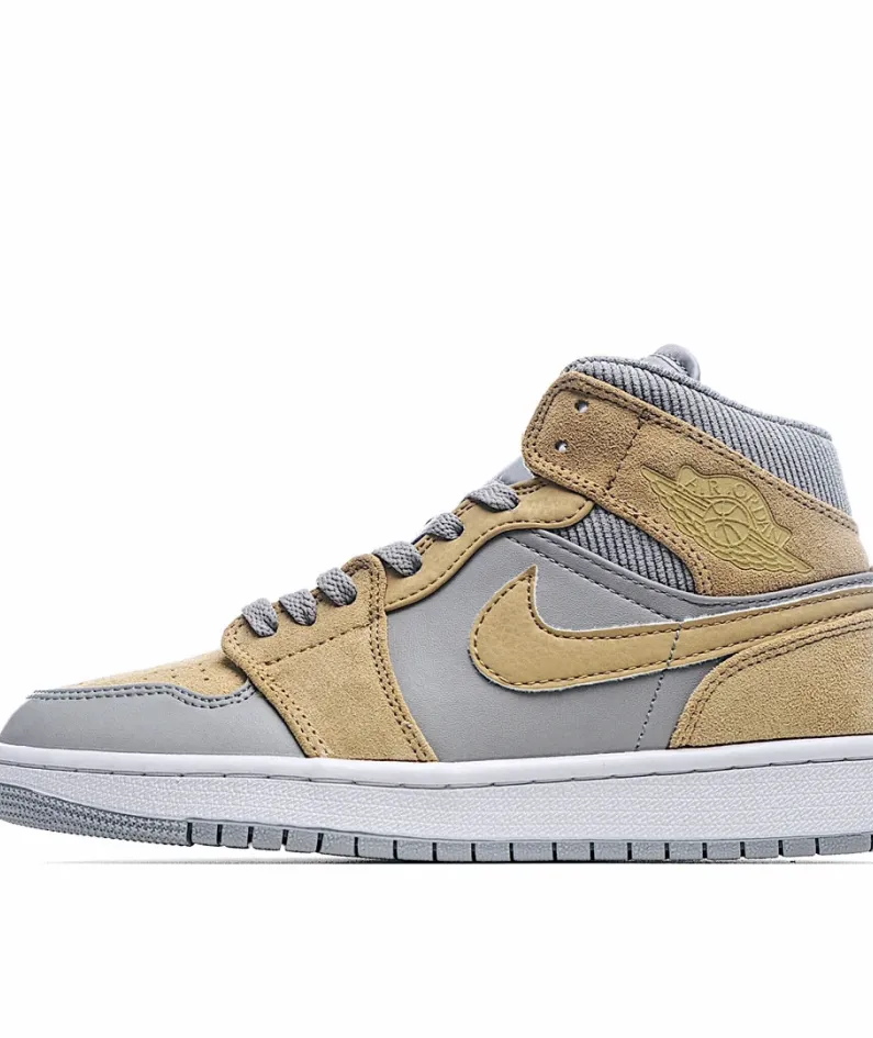 Air Jordan 1 Mid SE 'Tan Grey'