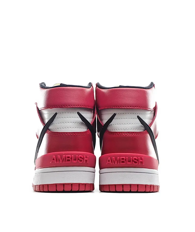 Ambush x Nike Dunk High 白红  