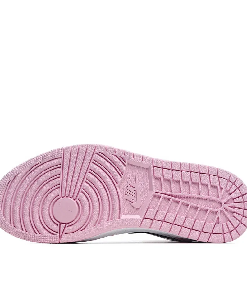 Air Jordan 1 Mid AJ1 Mid Basketball Shoes Sakura Pink