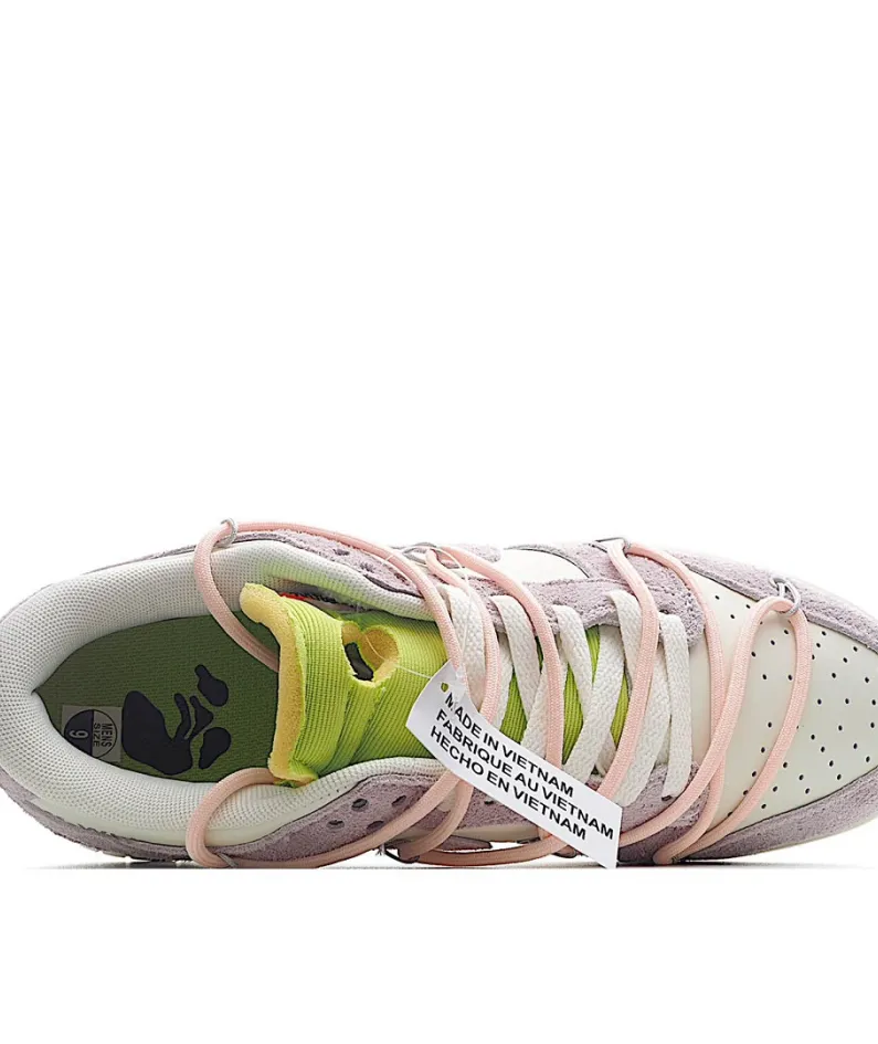 0ff-White x Nike Dunk Low OW Pink