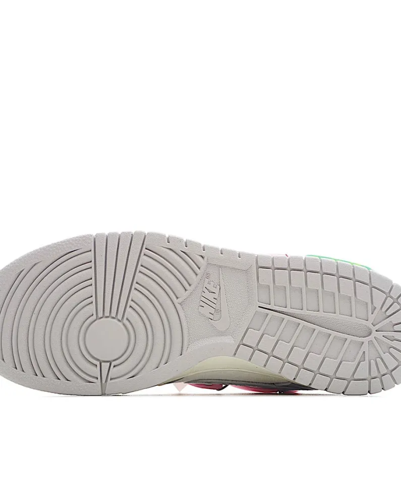 Nike SB Dunk OFF-WHITE Grey Pink