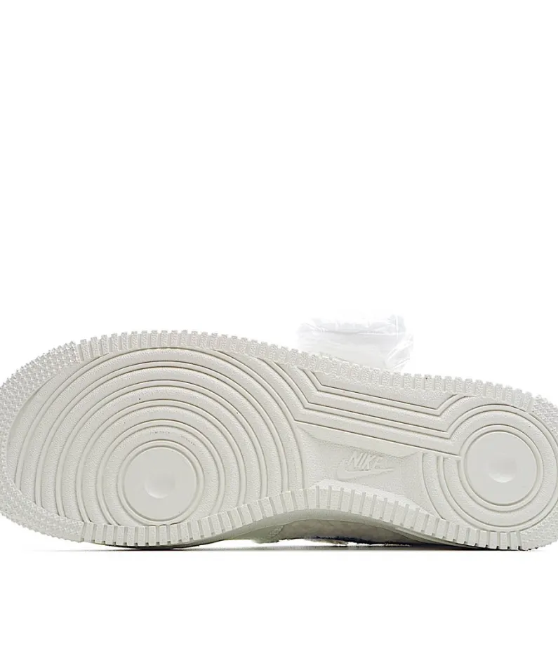 Nike Air Force 1 Low White and Blue Tick