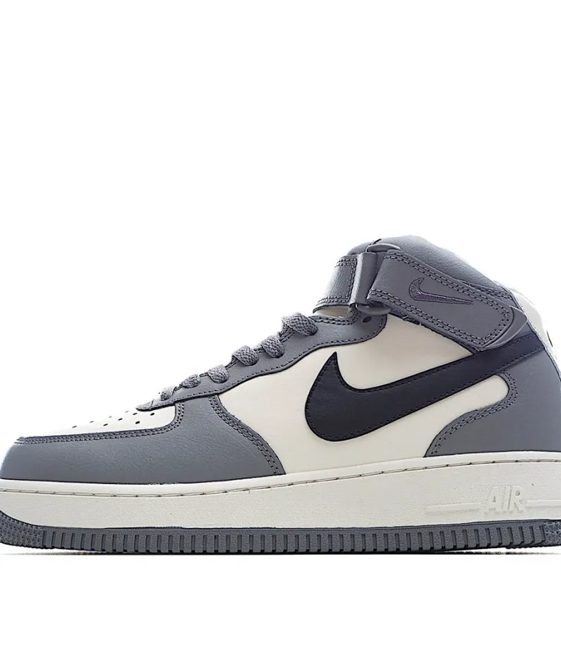 Nike Air Force 1 Off-White Black Mid-Top