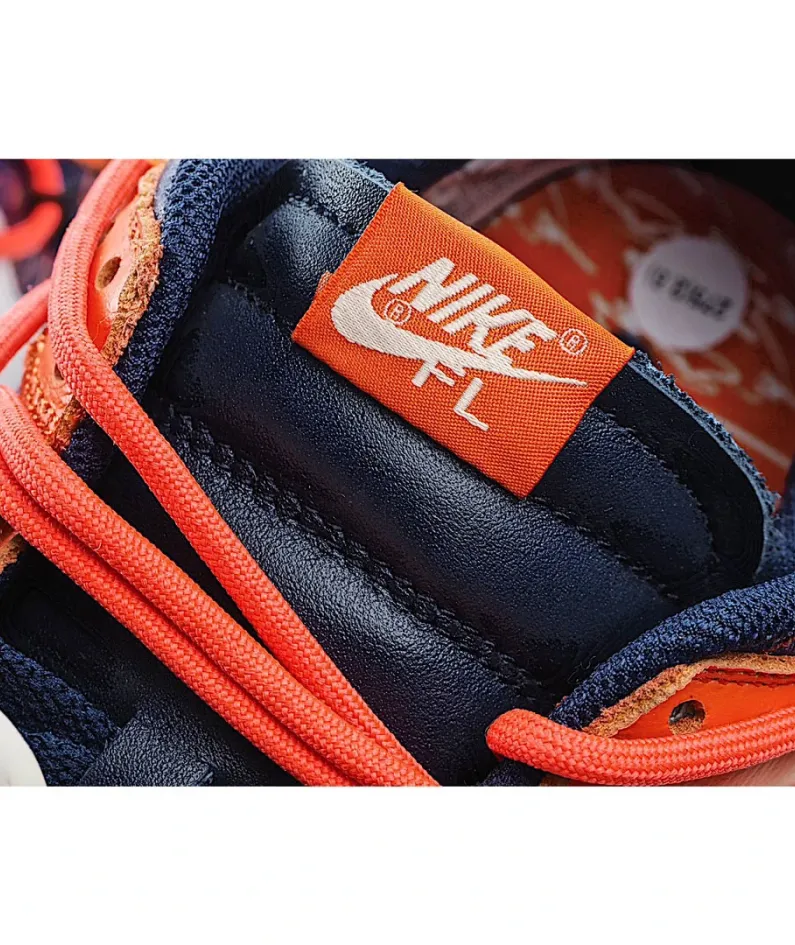 OFF-WHITE x Nike Dunk Low x FL Sneakers