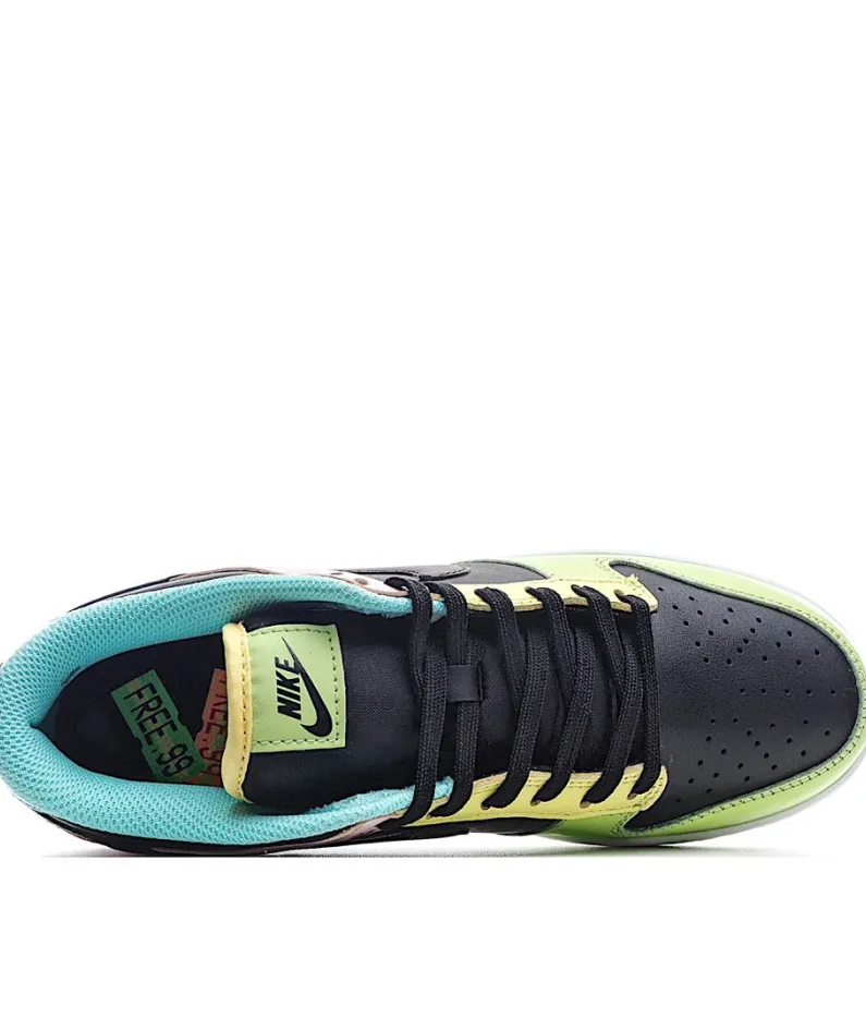 Nike DUNK LOW "Free 99 Black Blue Yellow