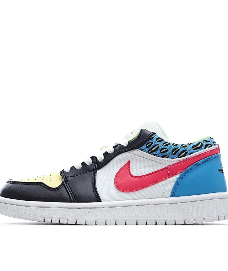 Air Jordan 1 Low GS 'Funky Patterns'