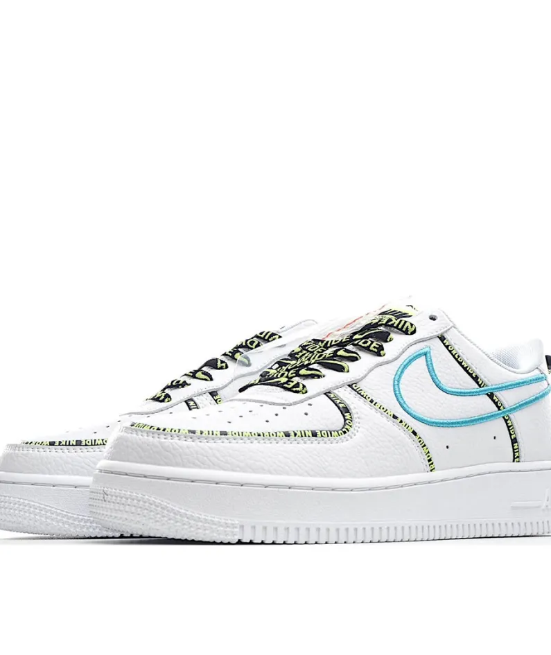 Nike Air Force 107 Low “World Wide”白蓝  
