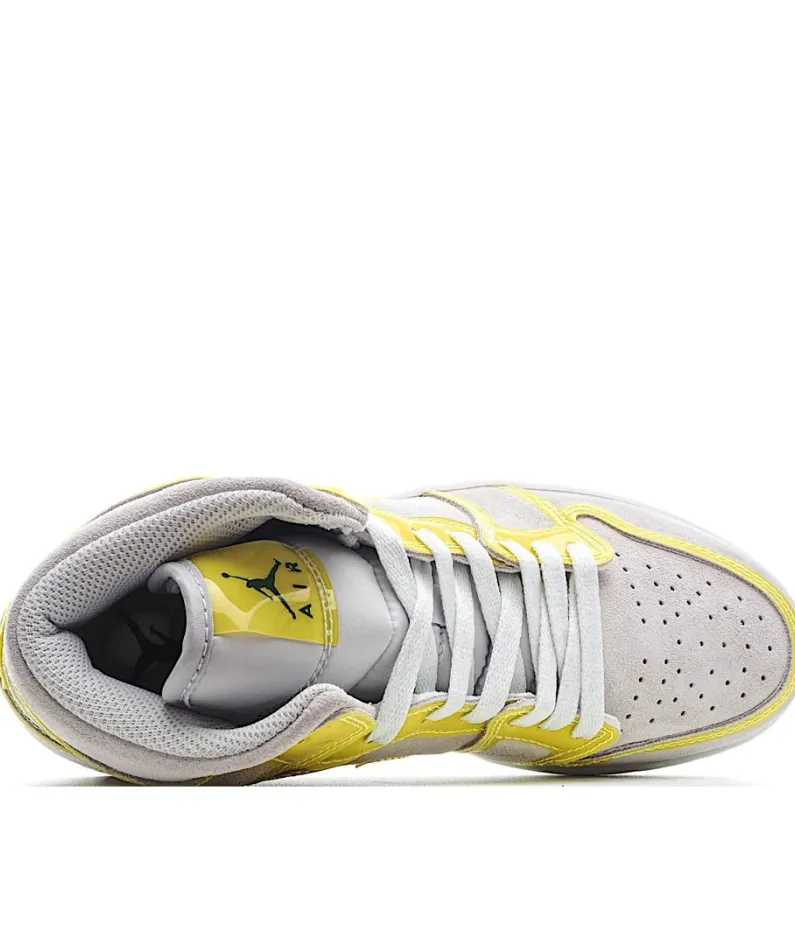 Wmns Air Jordan 1 Mid LX 'Off White Opti Yellow'