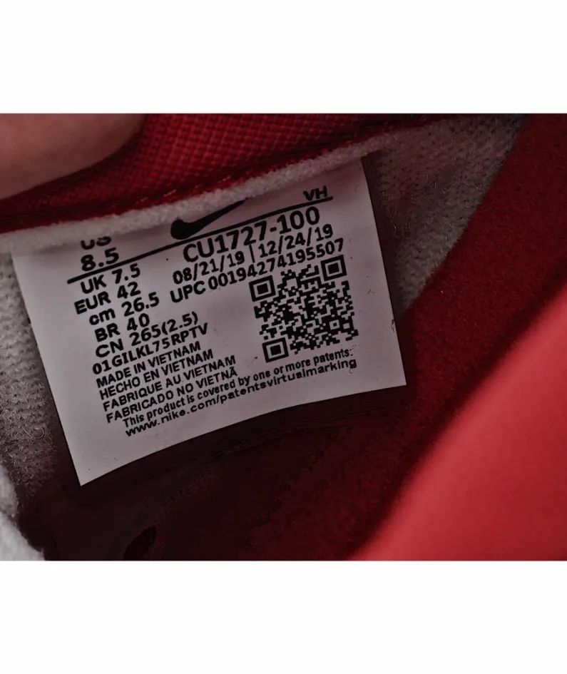Nike Dunk Low ST.JHONS  白红