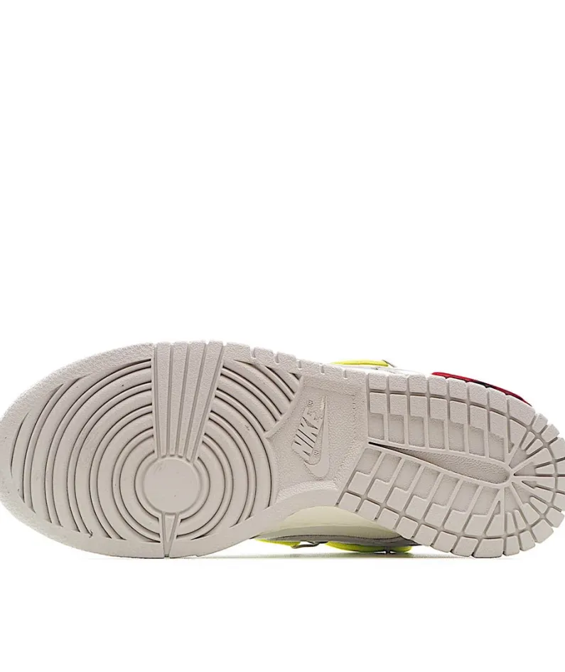 Nike 0ff-White x Nike Dunk Low "02 of 50" OW White Grey