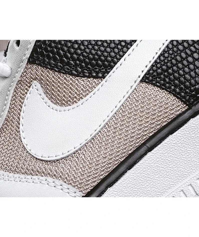 Nike Air Force 1 Low Grey Black Gold