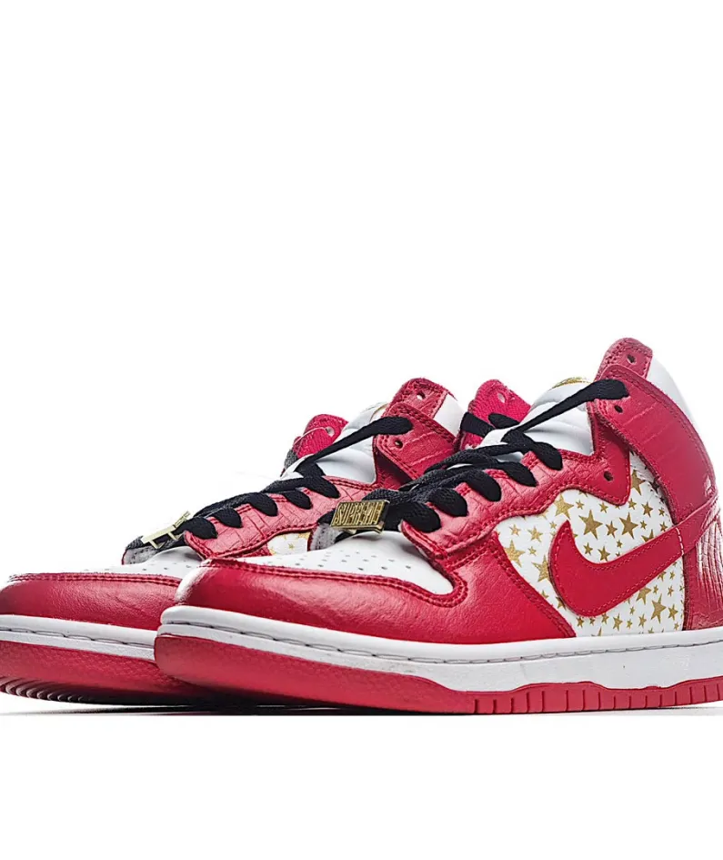 Nike SB Dunk High "Team Crimson" SB Sneakers