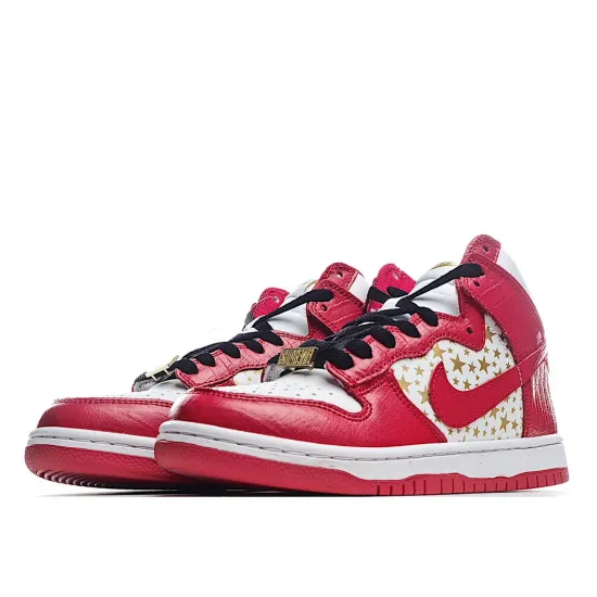Nike SB Dunk High "Team Crimson" SB Sneakers