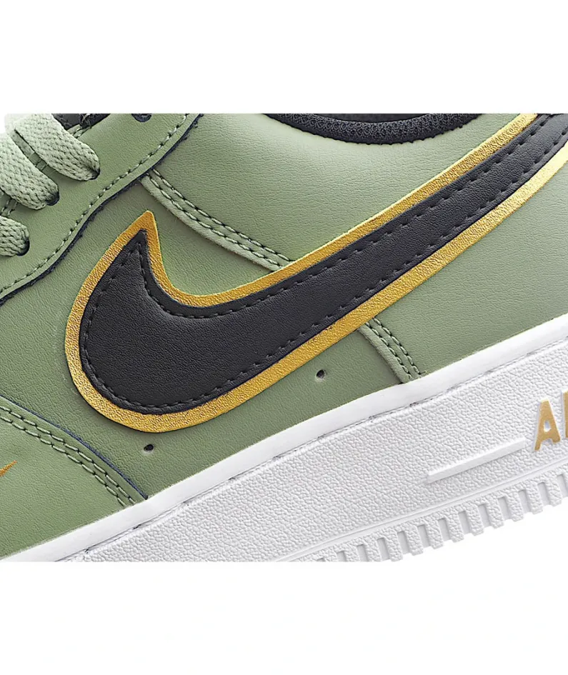 Nike Air Force 1 React LV8 Green Black Gold