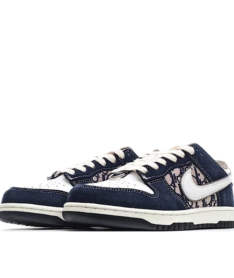 Nike SB Dunk Low x Dior low-top sneakers.
