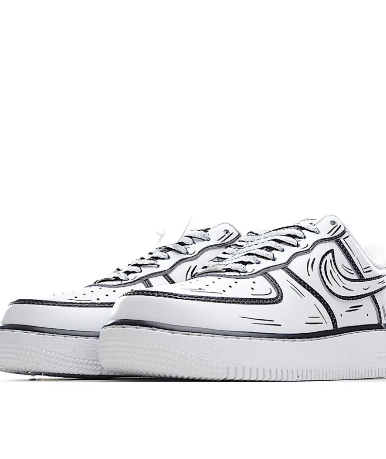 Nike Air Force 1 Low’07 “Hand drawn 黑白 