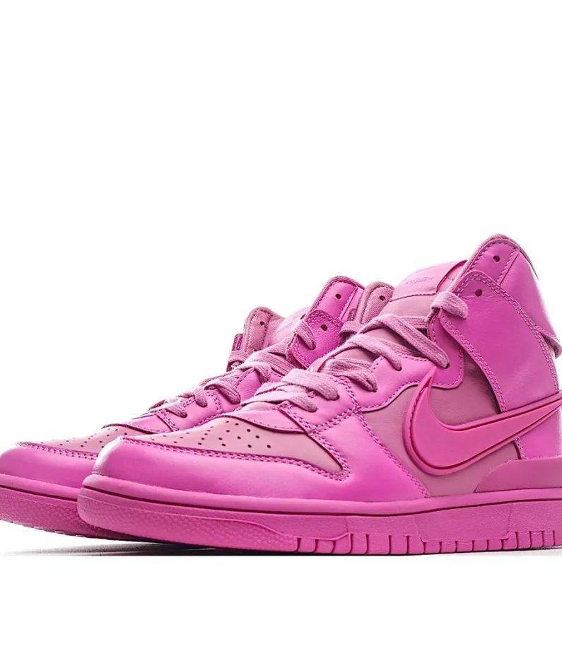 Ambush x Nike Dunk High Black 玫粉